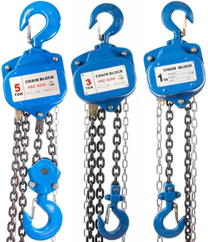 Таль цепн. ручн. (премиум: запас проч. - 4х) 5 т 9 м