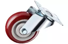 Аппаратные полиуретановые колеса с площадкой