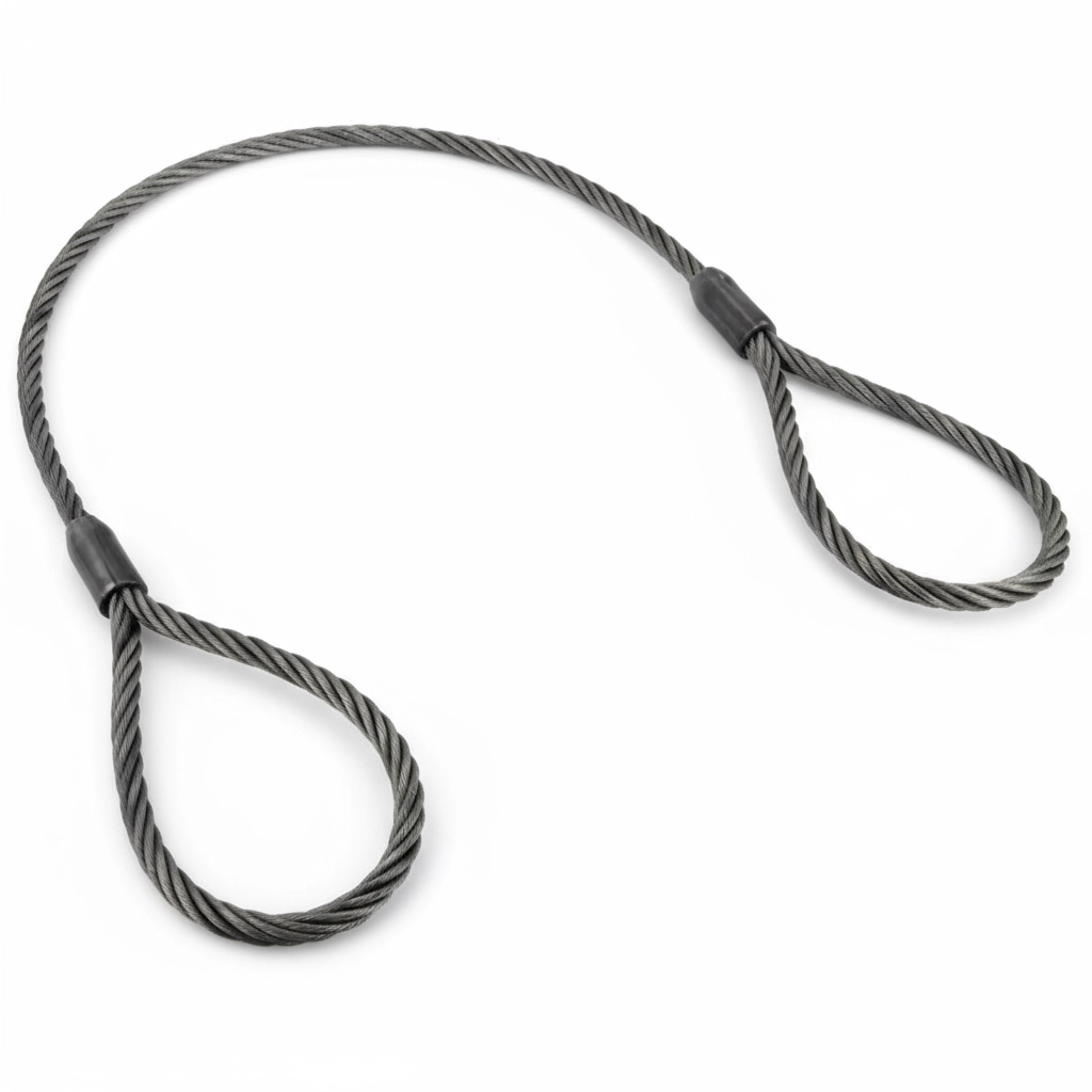 Строп канатный петлевой УСК1, СКП-10т 5м (опрессовка)